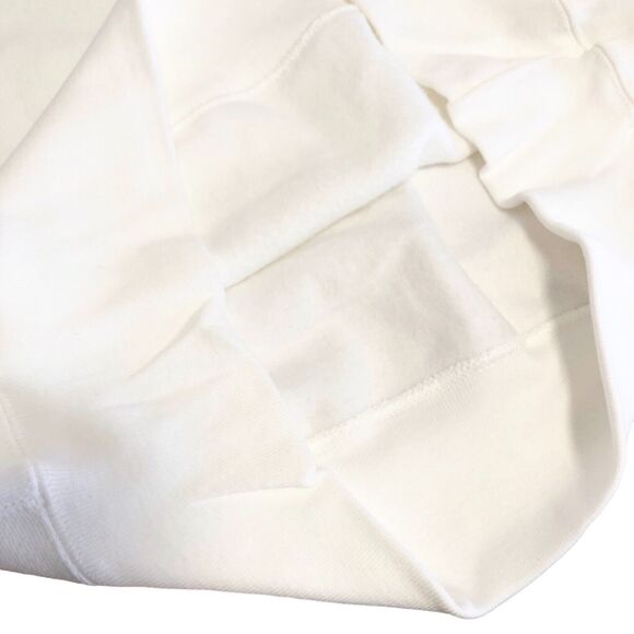 Champion Reverse Weave White Crewneck Sweatshirt Mens Medium Never Been Worn - Picture 5 of 11